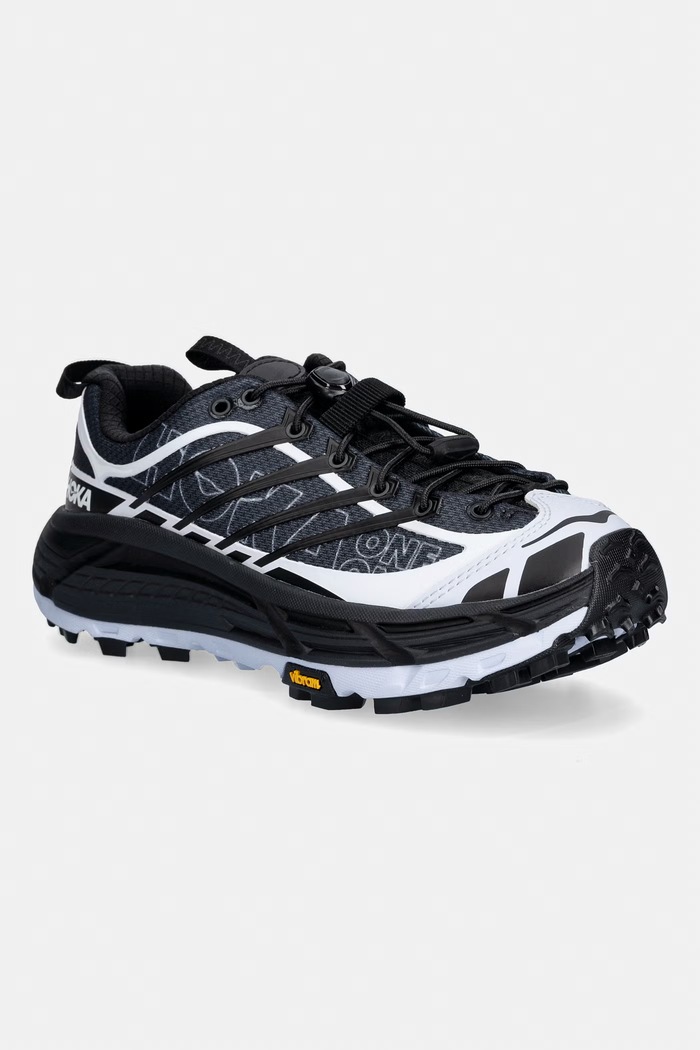 Hoka sneakersy Mafate Three2 Wordmark syntetyczny czarny 1175490