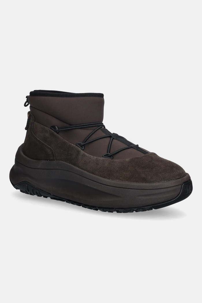 Snehule Moon Boot MB MOON247 SLIP ON usňová koža hnedá 80D2490060.M010
