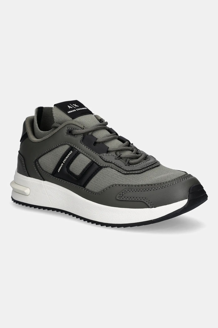 Tenisky Armani Exchange textilný zelená XM001682.AF17359.U8144