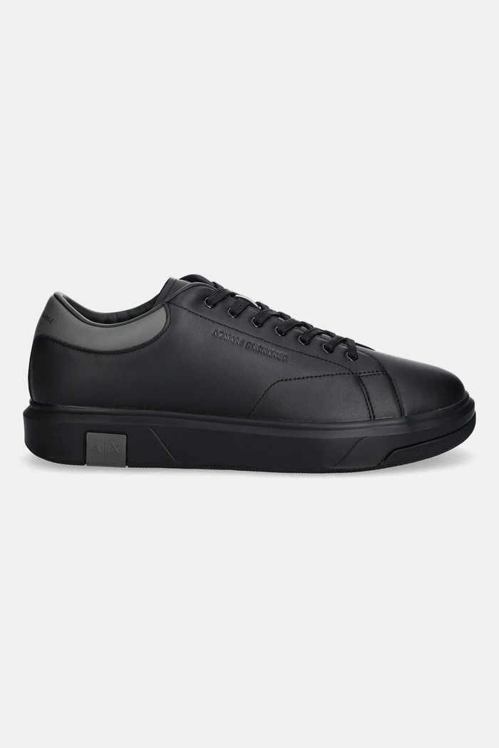 Armani Exchange sneakers din piele XUX123.XV534.MZ262 negru NC25