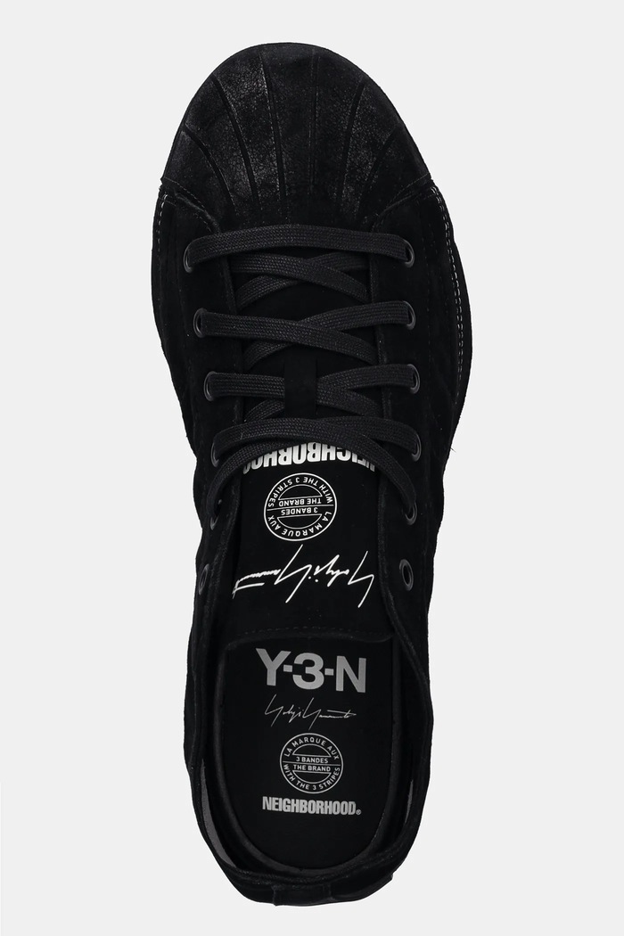 Замшеві кеди Y-3 x Neighborhood Nizzastar чорний HQ2653