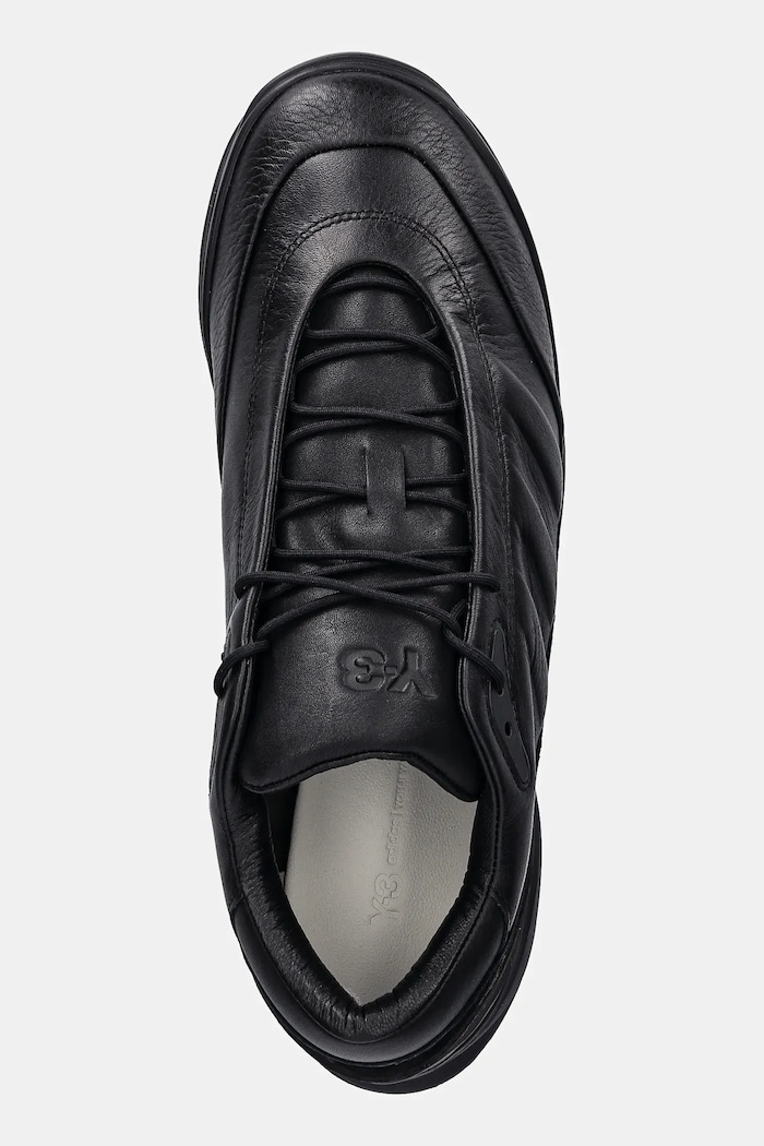 Δερμάτινα sneakers Y-3 GSG9 Lo μαύρο JP8198