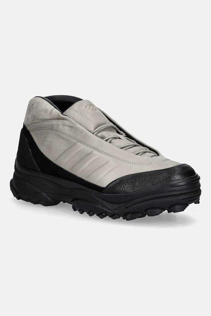 Δερμάτινα sneakers Y-3 GSG9 Mid λείο δέρμα μπεζ JQ8828