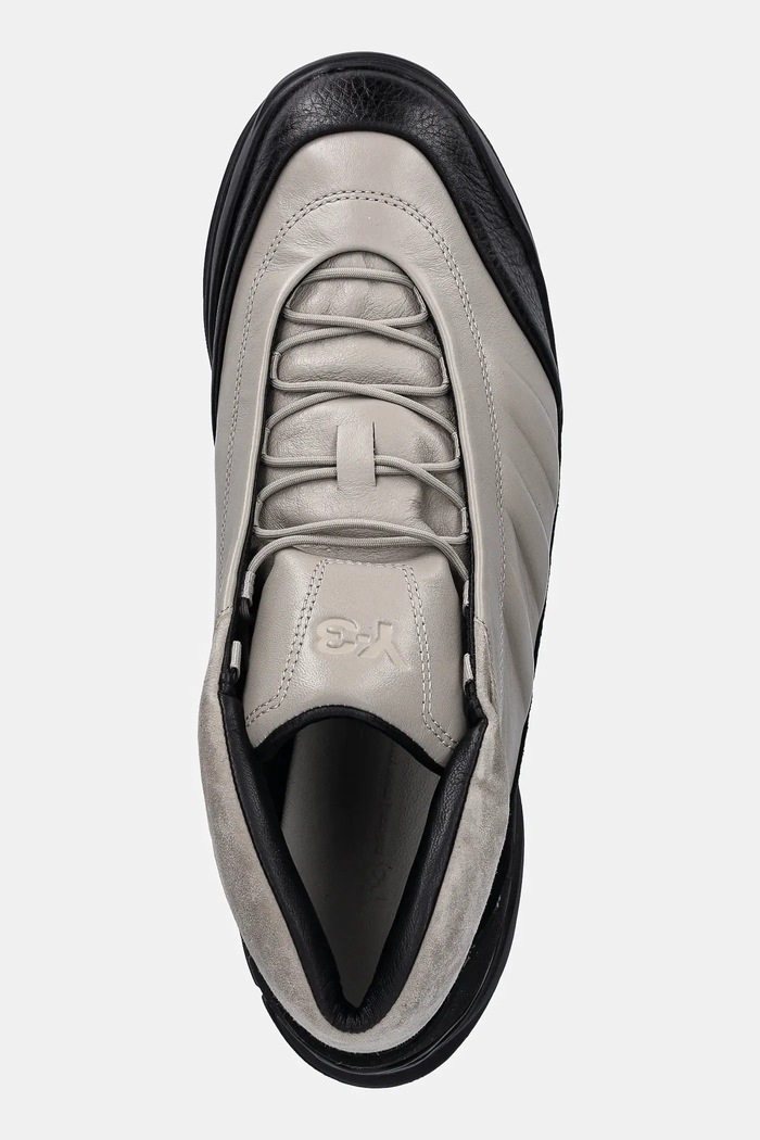 Δερμάτινα sneakers Y-3 GSG9 Mid μπεζ JQ8828