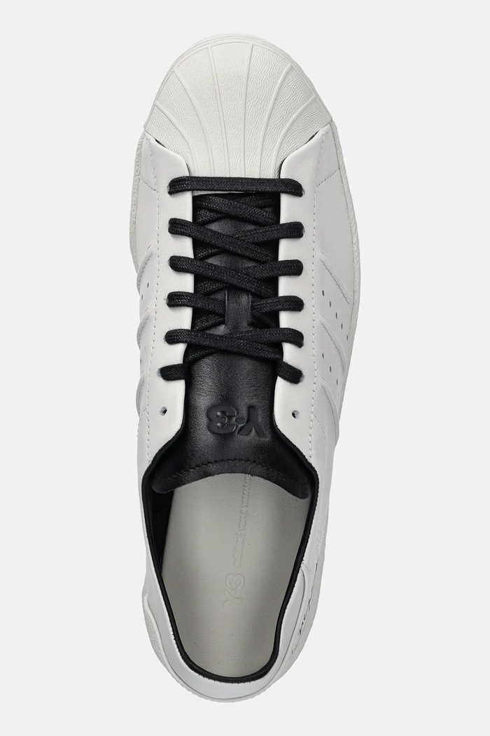 Παπούτσια Δερμάτινα sneakers Y-3 Superstar JR4216 μπεζ