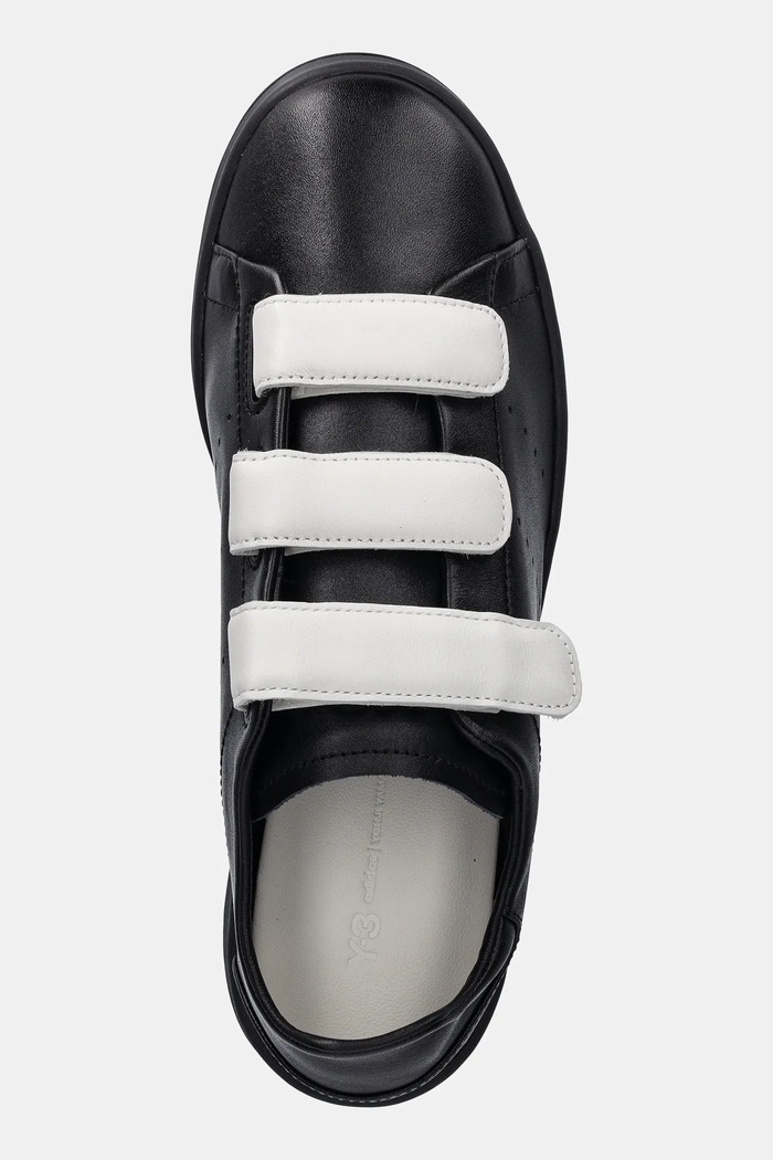 Δερμάτινα sneakers Y-3 Stan Smith μαύρο JR4224