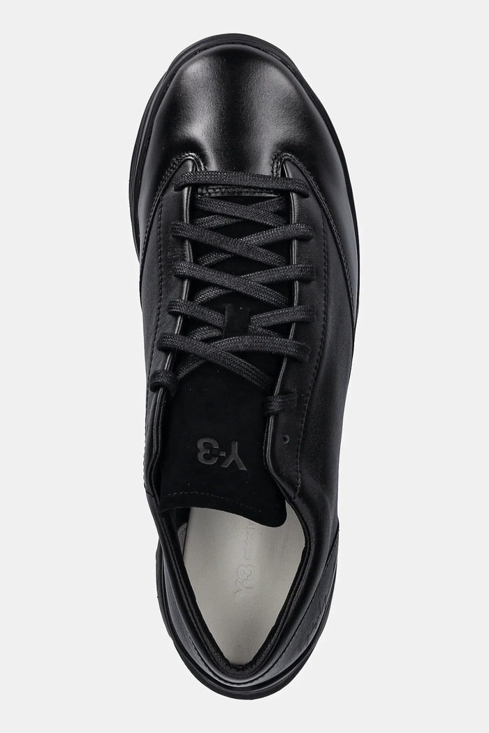 Δερμάτινα sneakers Y-3 GSG9 Lo μαύρο JS2453