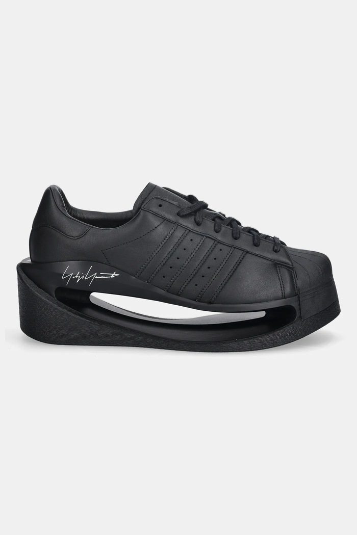 Δερμάτινα sneakers Y-3 Gendo Superstar JS2467 μαύρο AW25