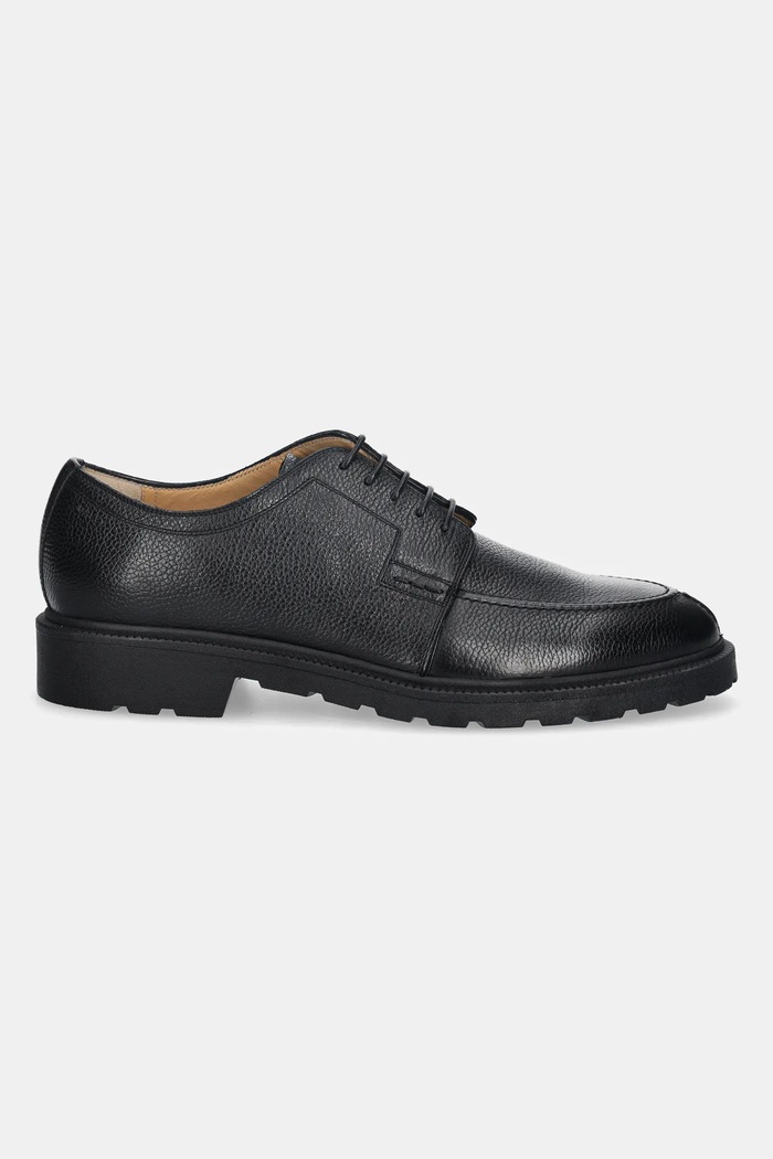 Bally pantofi de piele EARLIE MSF0HP.VT029.U901 negru AW25