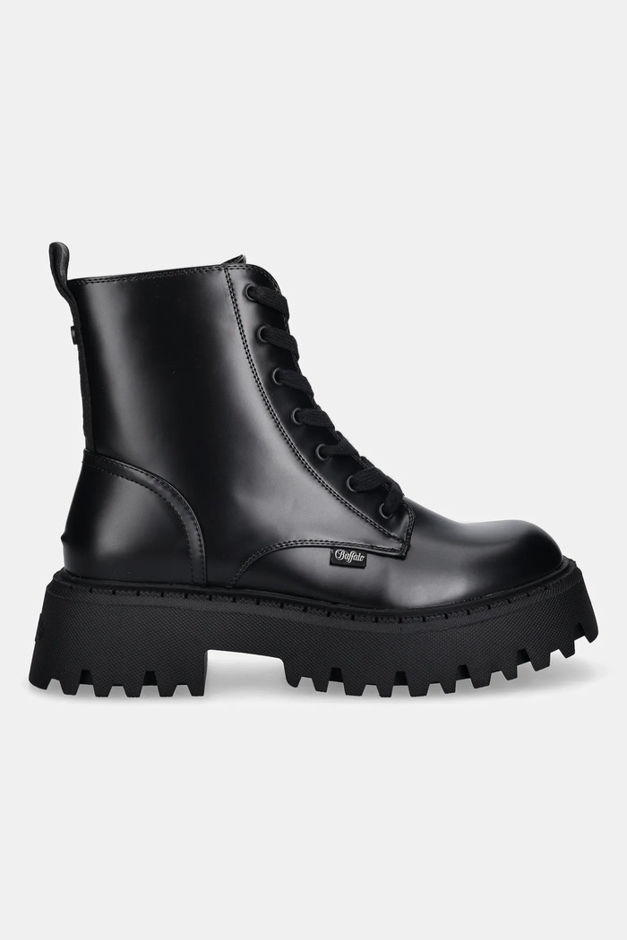 Buffalo pantofi înalți Aspen Lace Up Bs 1430032 negru AW25