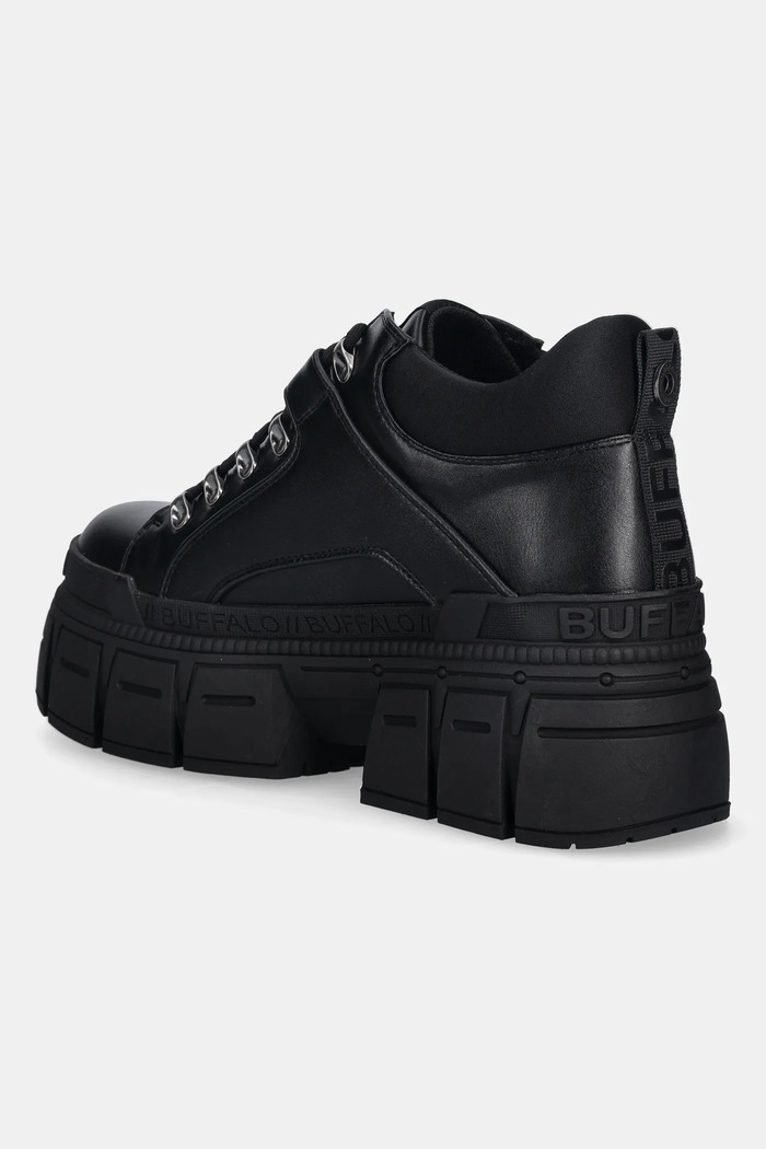 Obuwie Buffalo Buty wysokie Gospher Hike Lo Bs 1430035 czarny