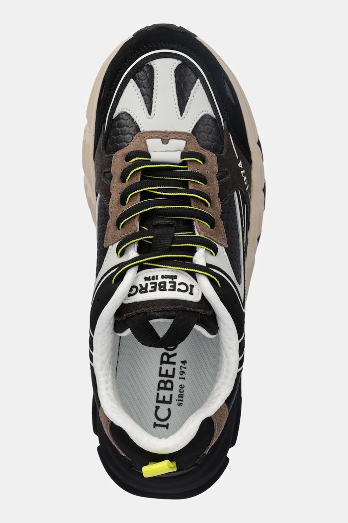 Iceberg sneakers in pelle ICB-One marrone IU17060S
