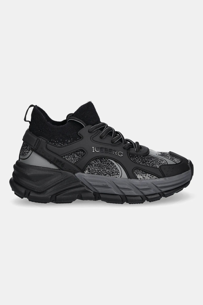 Iceberg sneakers ICB-One IUSOCK05 nero AW25