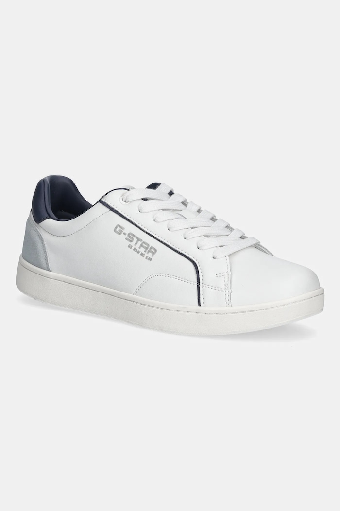 Tenisky G-Star CADET IV LEA M imitácia kože biela D28193.01.D257