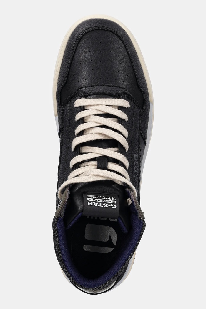 G-Star sneakers RINE MID BSC M negru D28198.01.G956