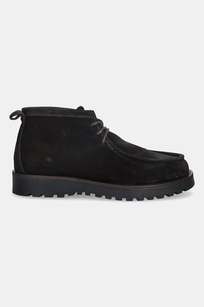 Marc O'Polo Pantofi de piele întoarsă Jack 50920103401300 maro AW25