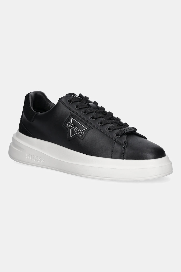 Маратонки Guess ELBAN изкуствен черен FMFBAN.LEL12.BLACK