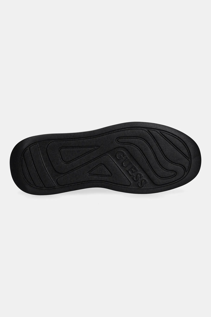 Guess sneakersy ELBA FMFLBA.LEA12.WHIBU biały