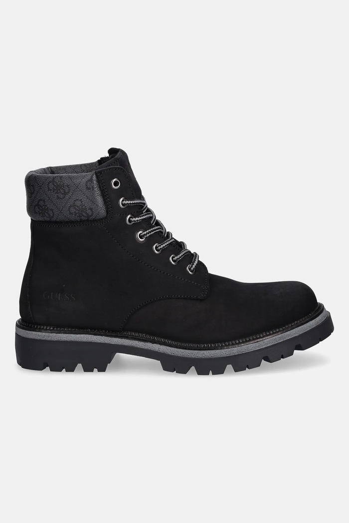 Guess trapery SIRO FMFSIR.LEA10.BLACK czarny AW25