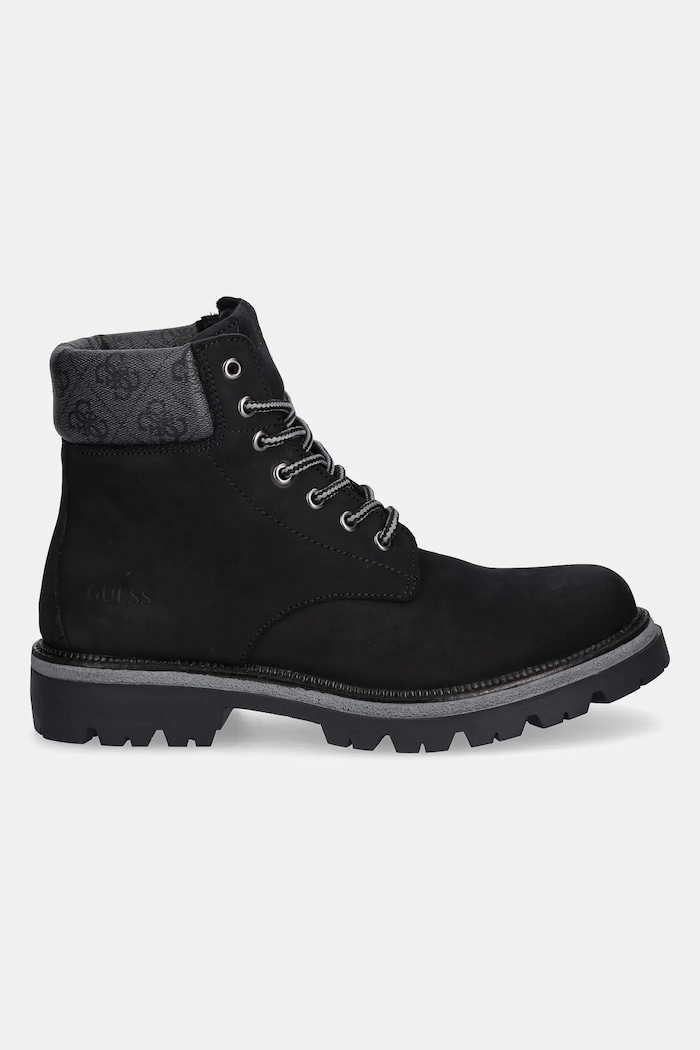 Guess trapery SIRO FMFSIR.LEA10.BLACK czarny AW25