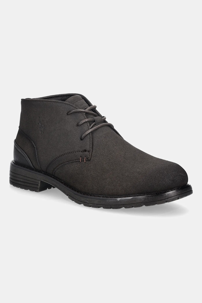 Topánky U.S. Polo Assn. SERGE001 nezateplené hnedá SERGE001M.EUY1