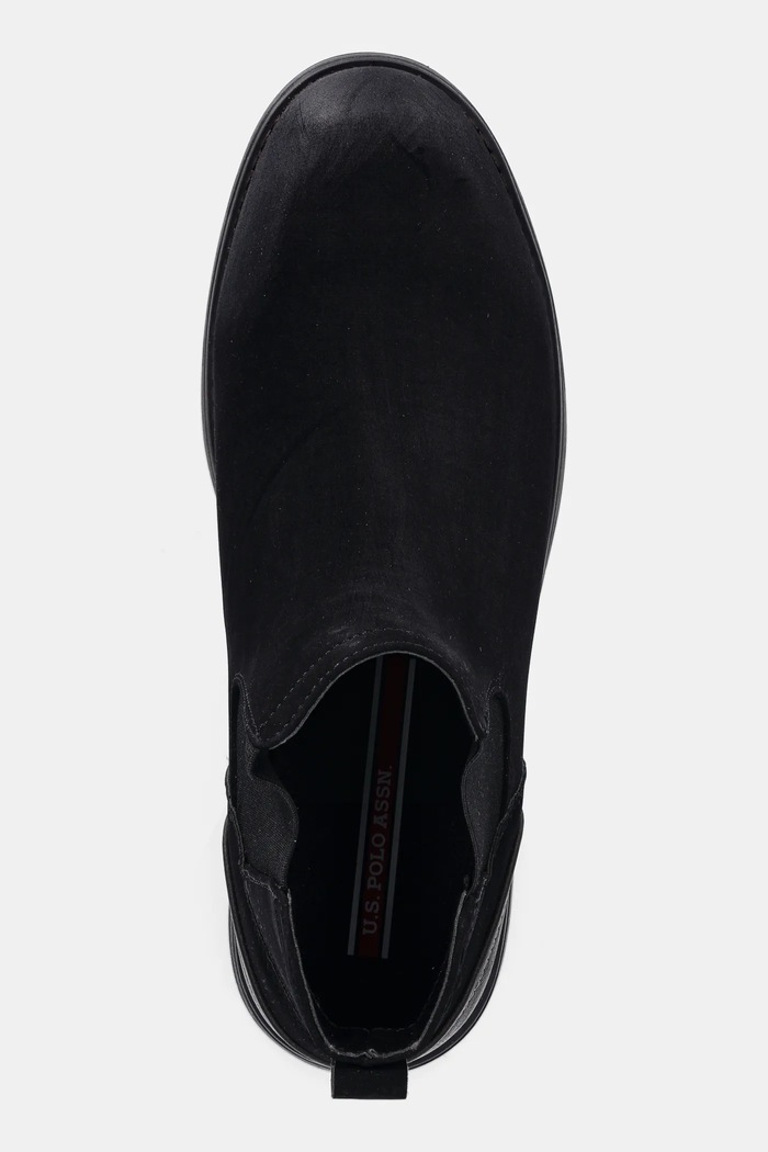 U.S. Polo Assn. bokacsizma SERGE002 fekete SERGE002M.EUT1