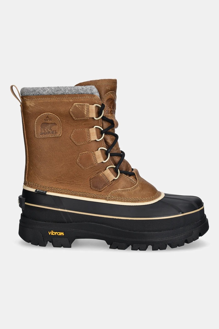 Sorel Kožená obuv Sorel CARIBOU HORIZON GTX 2138661263 hnedá AW25
