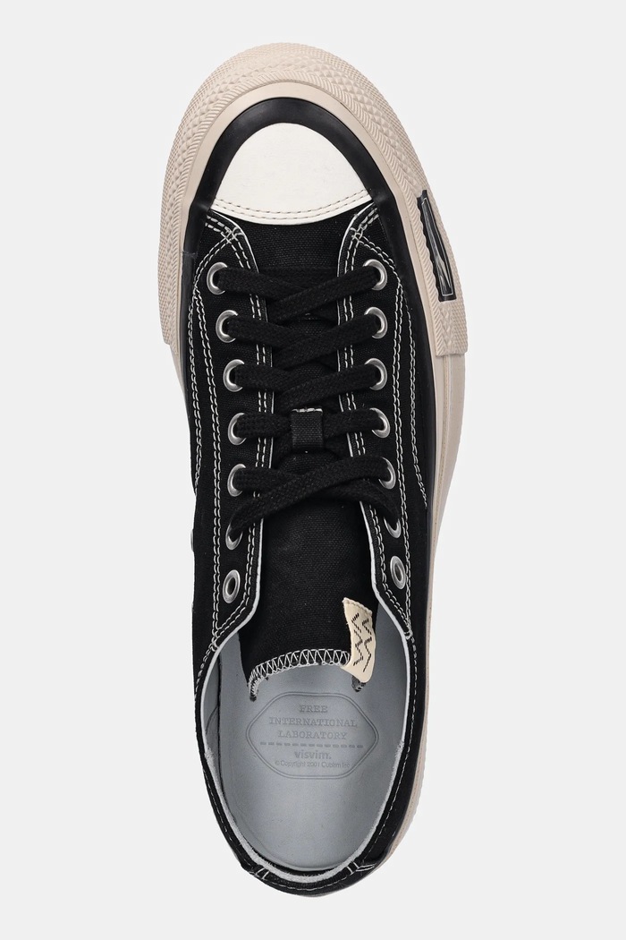 Visvim plimsolls skagway black 125101001002