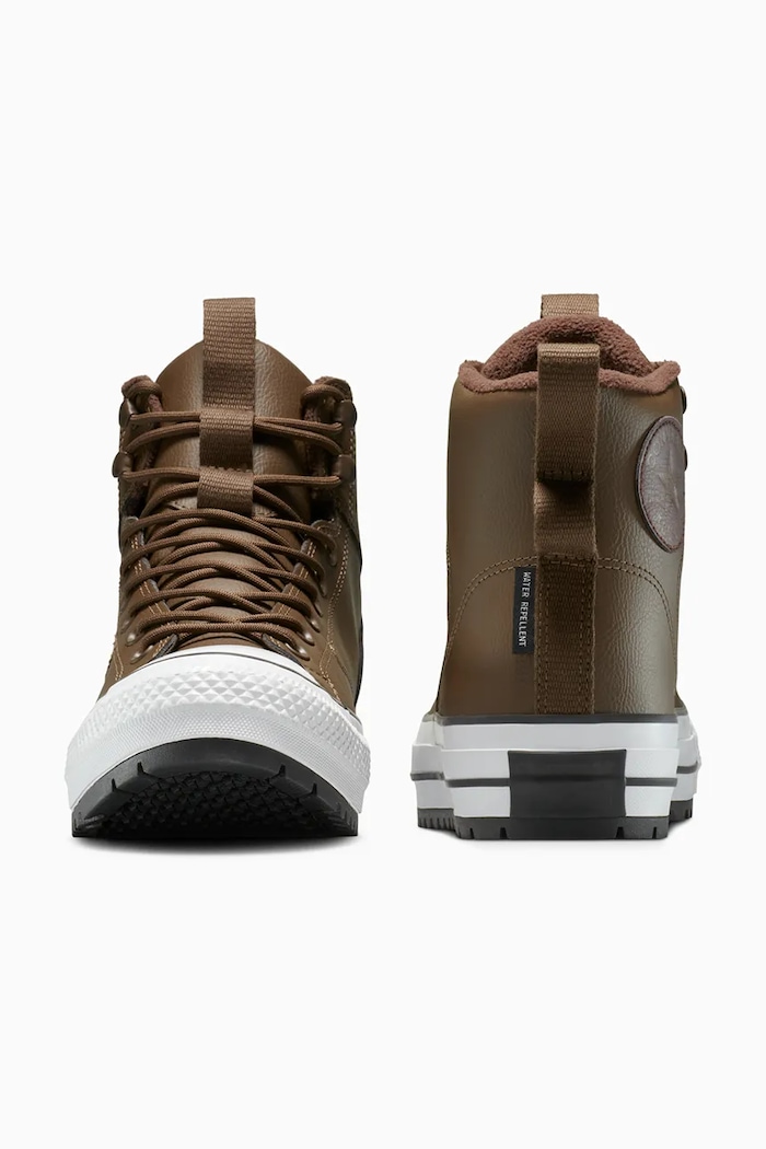 Boty Kecky Converse Chuck Taylor All Star Hiker Boot Water Repellent A13235C hnědá
