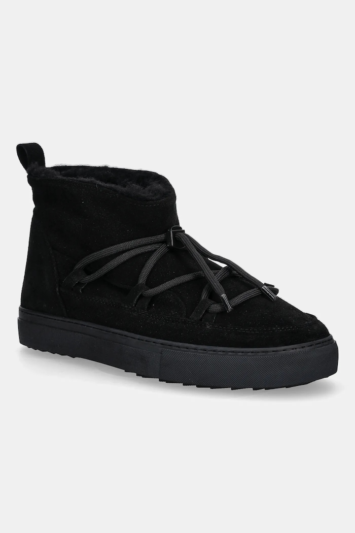 Inuikii velúr hócipő Classic Low velúr bőr fekete 2001.001.0021.000