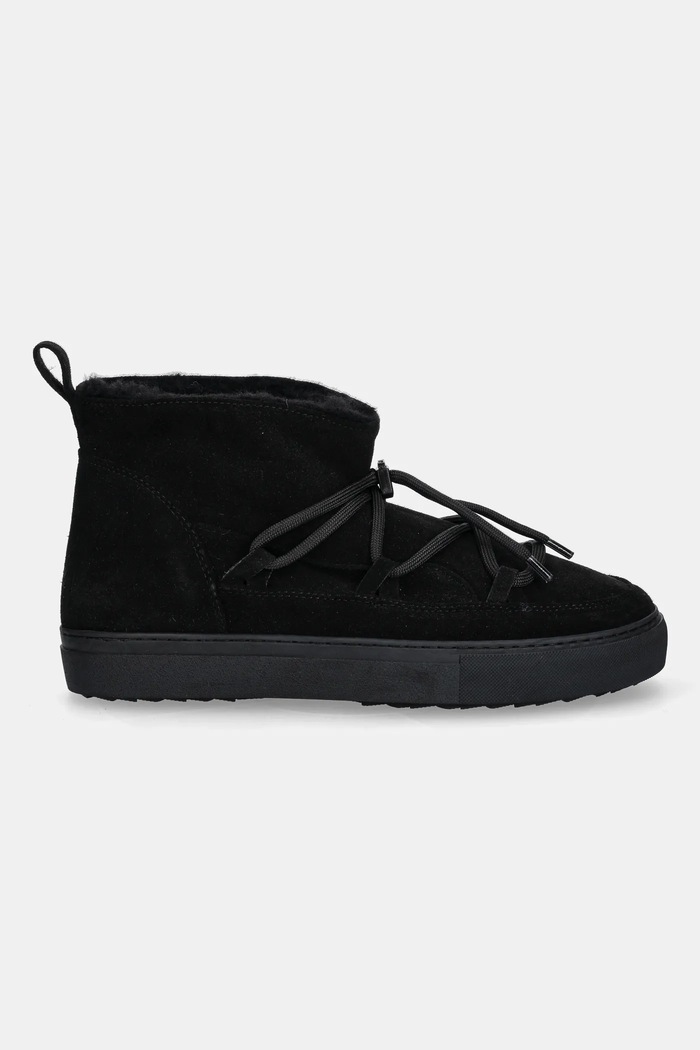 Inuikii velúr hócipő Classic Low 2001.001.0021.000 fekete AW25