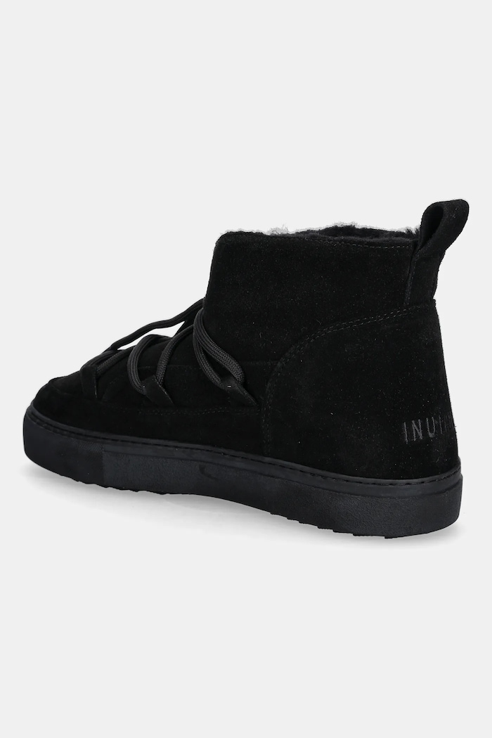 Cipők Inuikii velúr hócipő Classic Low 2001.001.0021.000 fekete