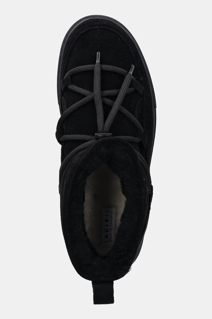 Inuikii velúr hócipő Classic Low fekete 2001.001.0021.000