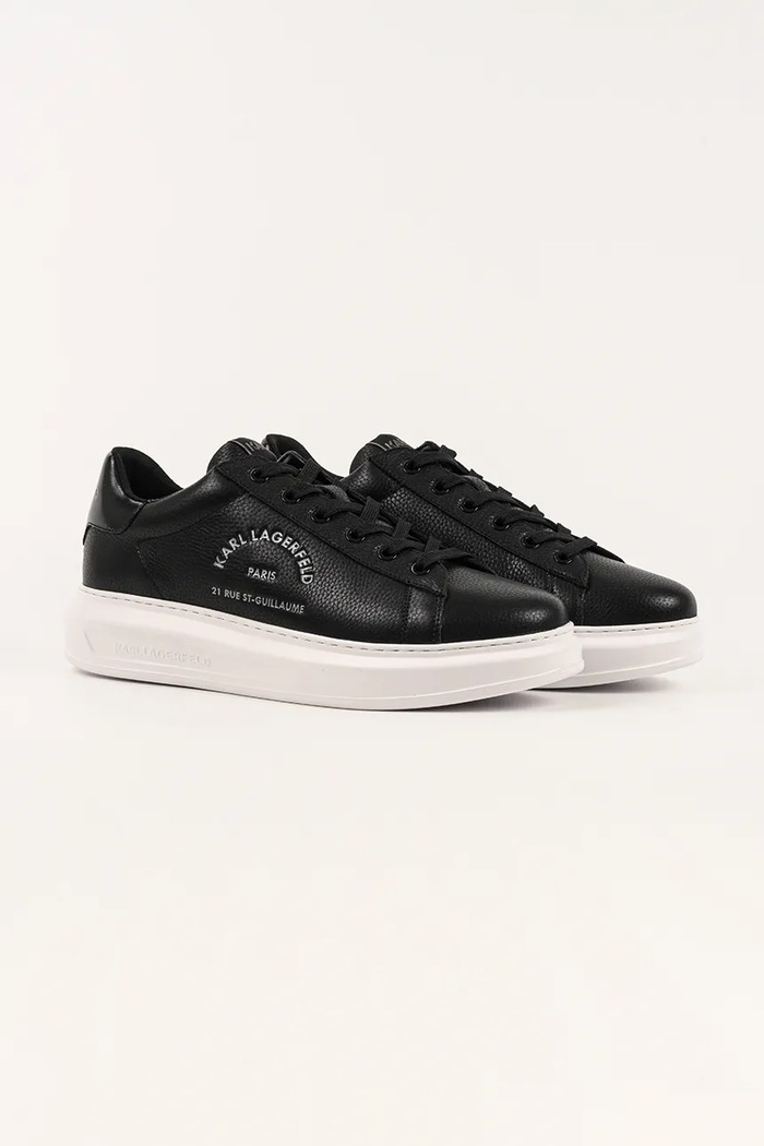 Karl Lagerfeld sneakers din piele KAPRI KL52568A.100 negru AW25