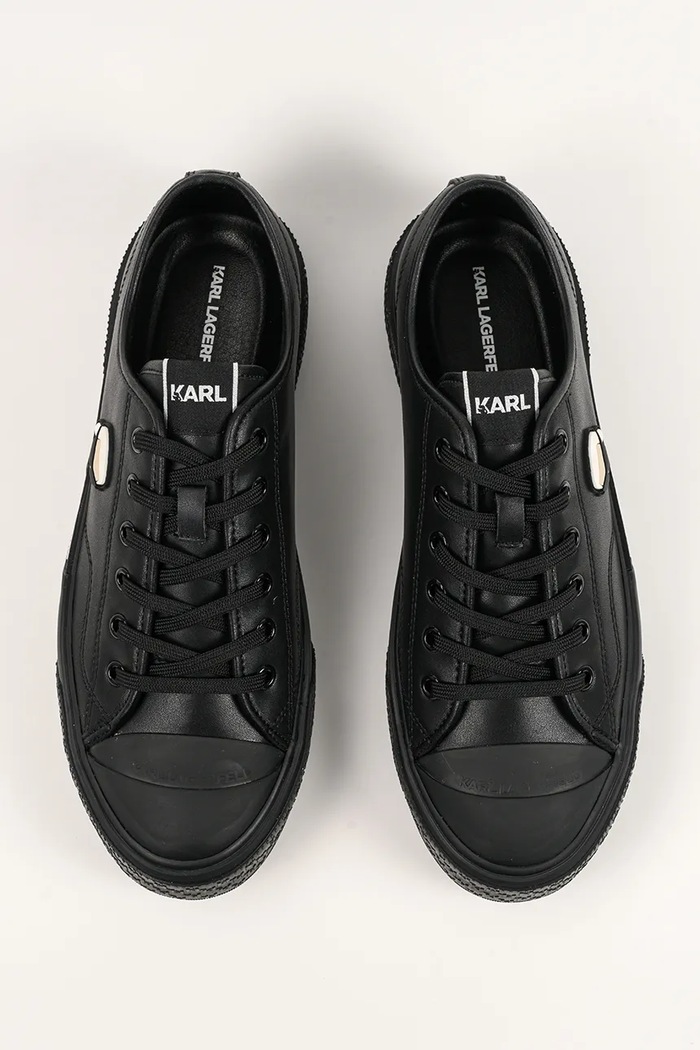 Високи кецове Karl Lagerfeld KAMPUS MAX черен KL95025.00X