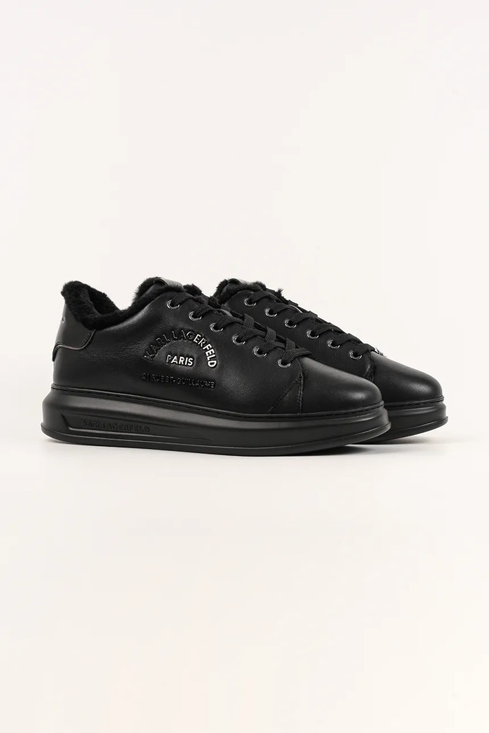 Kožené tenisky Karl Lagerfeld KAPRI KL52539L.00X čierna AW25