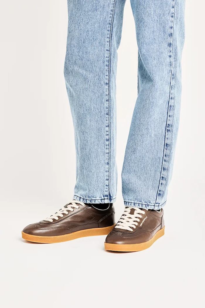 Karl Lagerfeld sneakersy skórzane KANDIDATE KL53825A.0CH