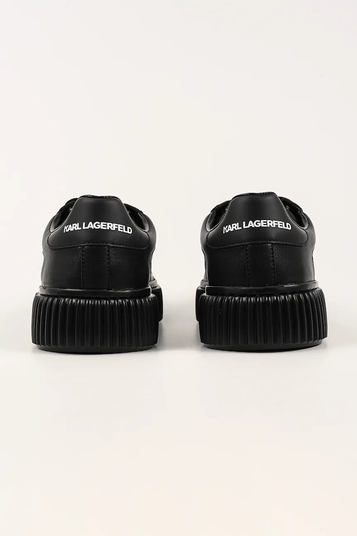 Obuv Kožené tenisky Karl Lagerfeld KAPRIKA KL24220.00X čierna