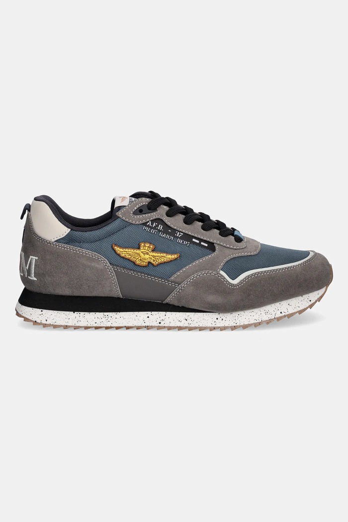 Tenisky Aeronautica Militare SNEAKERS 252SC0288UCT03545.94701 sivá AW25
