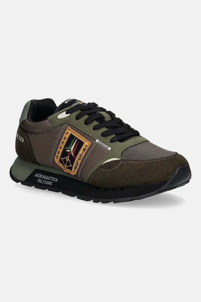 Aeronautica Militare sneakersy SNEAKERS syntetyczny zielony 252SC0292UCT03331.07301