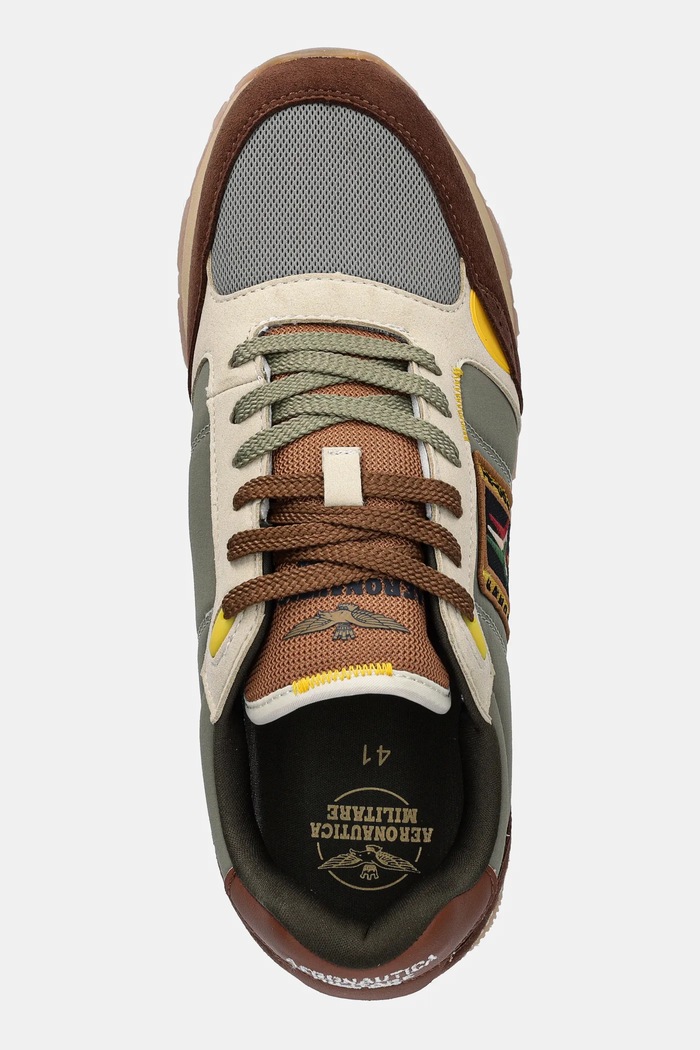 Tenisky Aeronautica Militare SNEAKERS zelená 252SC0292UCT03331.94633