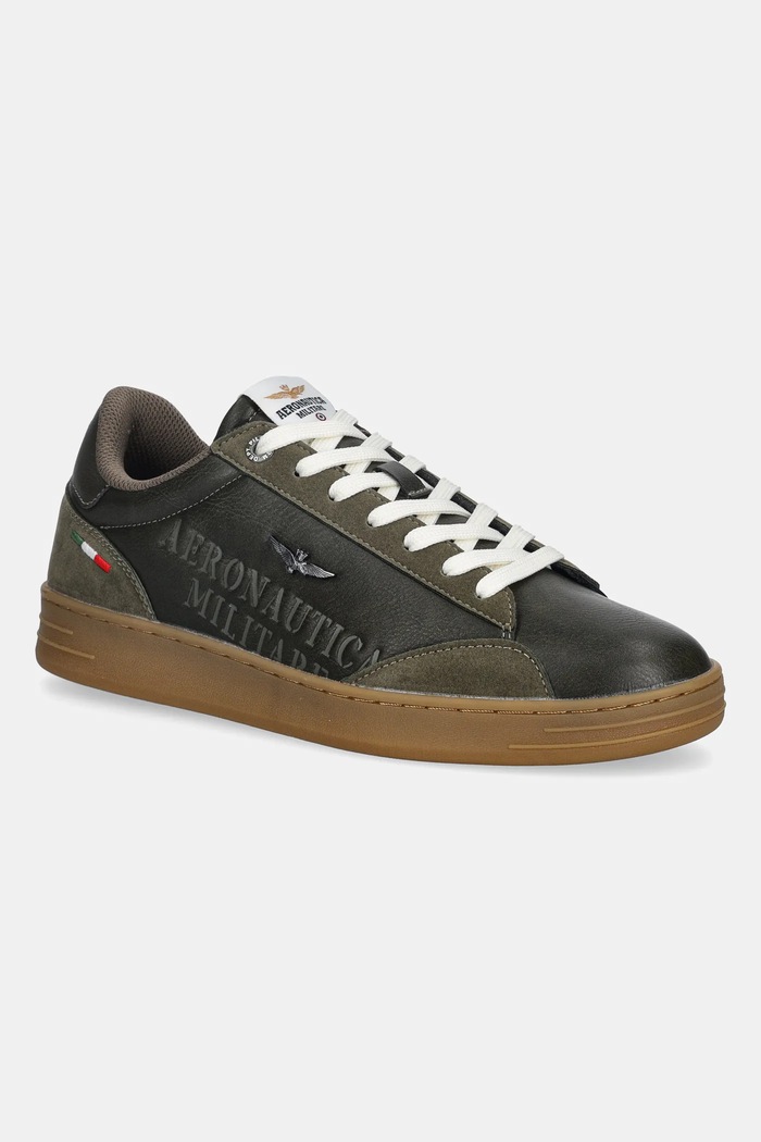 Aeronautica Militare sneakersy SNEAKERS pozostałe zielony 252SC0306UCT03385.07301