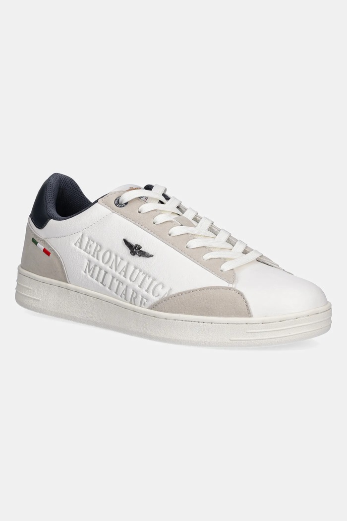 Aeronautica Militare sneakers SNEAKERS imitatie de piele intoarsa bej 252SC0306UCT03385.73062
