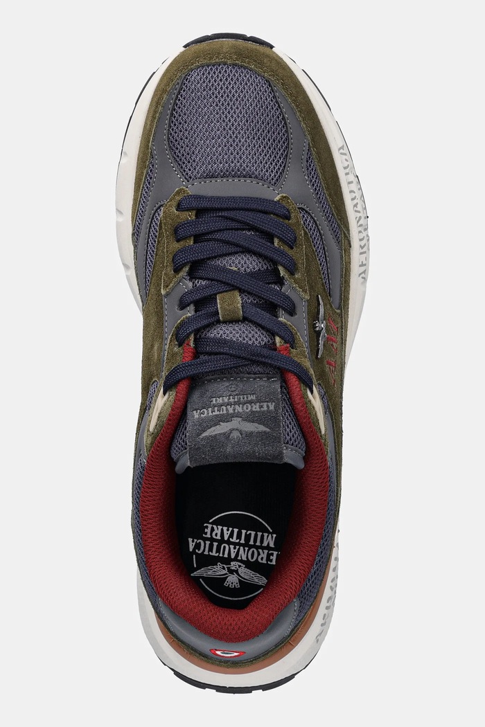 Tenisky Aeronautica Militare SNEAKERS zelená 252SC0318UCT04248.90591