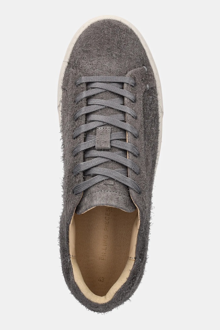 Σουέτ sneakers Filling Pieces Tiebreak Fuzz γκρί 122510307233