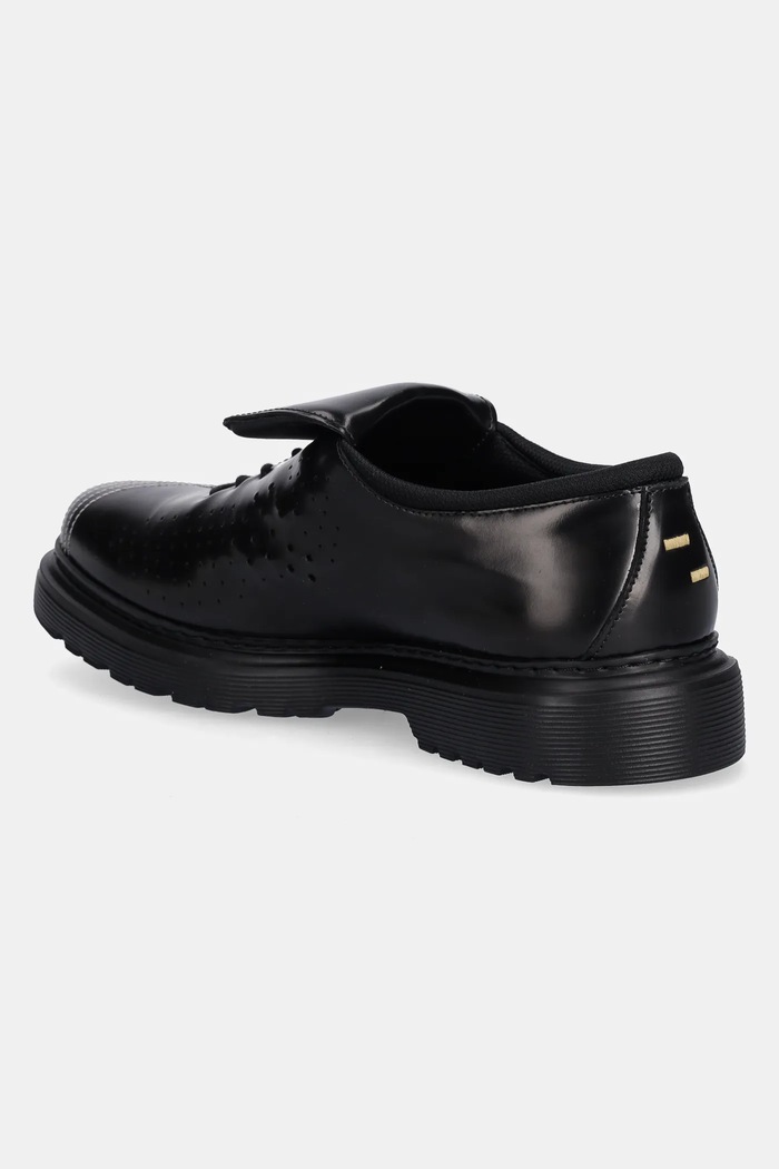 Обувки Кожени половинки обувки Filling Pieces Derby Football 122511312148 черен