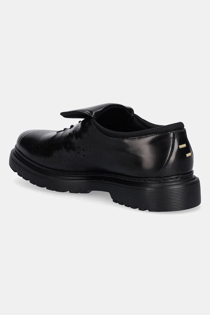 Обувки Кожени половинки обувки Filling Pieces Derby Football 122511312148 черен