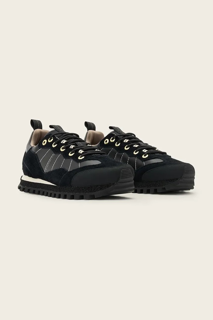 Tenisky AllSaints Nevis Sneaker M019FD čierna AW25
