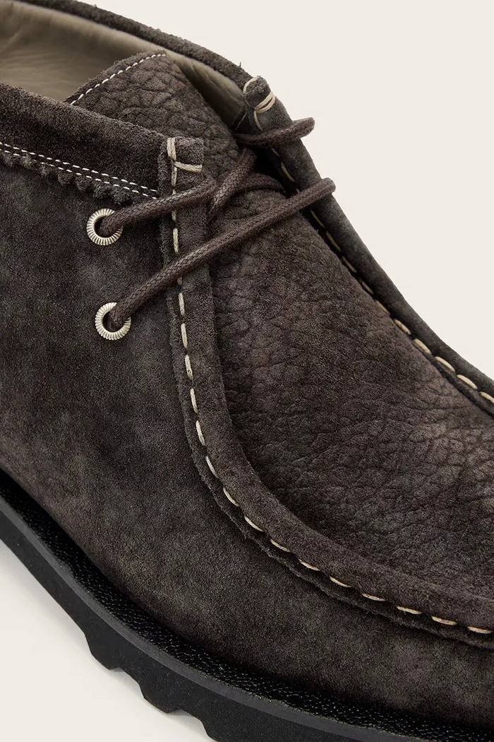 Polškornji iz semiša AllSaints SKIFF SUEDE BOOT M015FC.WRG siva