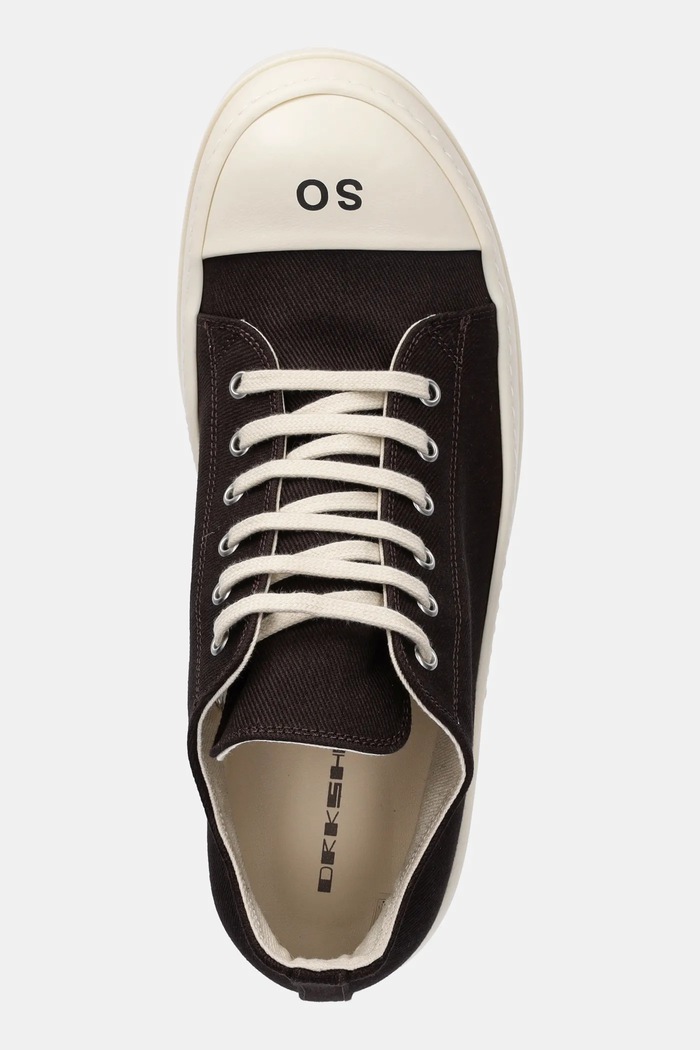 Rick Owens DRKSHDW scarpe da ginnastica Low Sneaks grigio DU02E7802.DOEP5